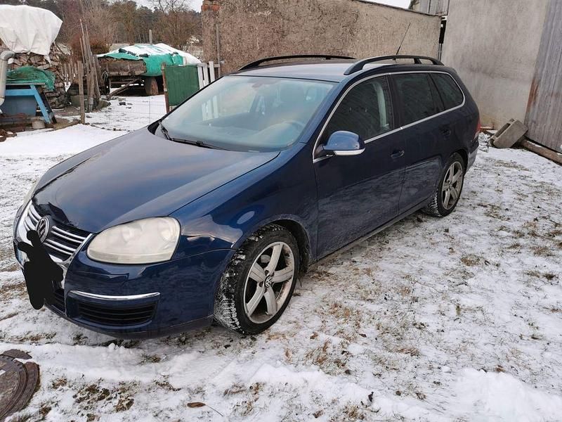Gebraucht VW Golf VI Comfortline 105 PS (77 kW) 2009 Blau Kleinwagen
