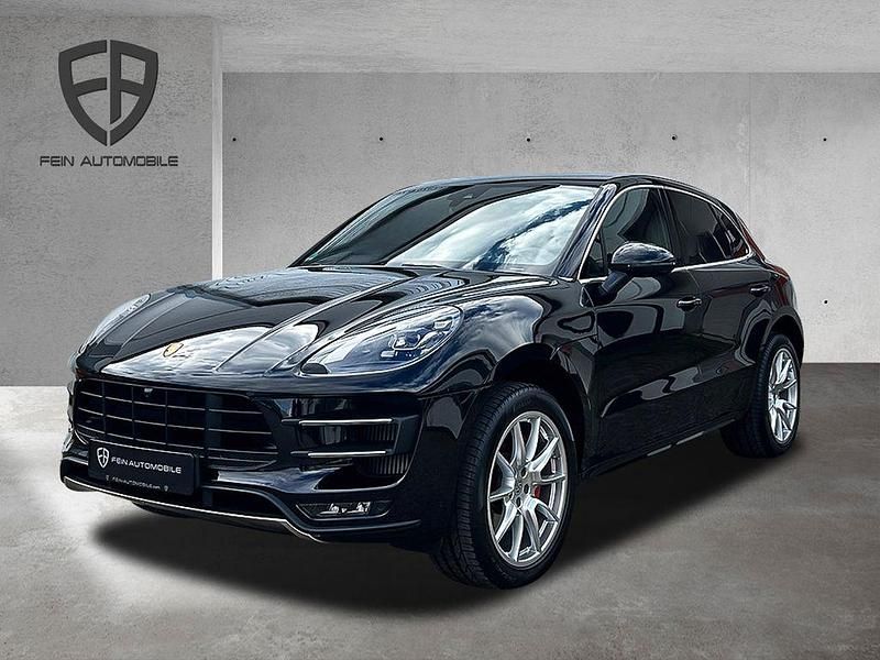 Schwarz Gebraucht 2017 Porsche Macan Turbo SUV | 52.100 € (Fairer Preis) - Bild 1/4