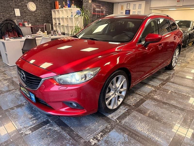 Rot Gebraucht 2013 Mazda 6 Sports-Line Kombi | 6.900 € (Fairer Preis) - Bild 1/4