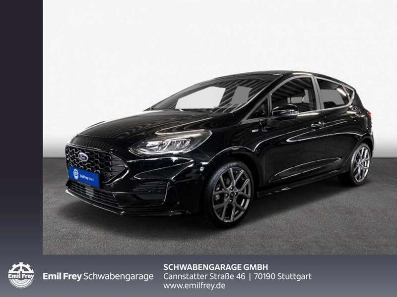 Schwarz Gebraucht 2023 Ford Fiesta ST-Line Kleinwagen | 17.990 € (Fairer Preis) - Bild 1/4