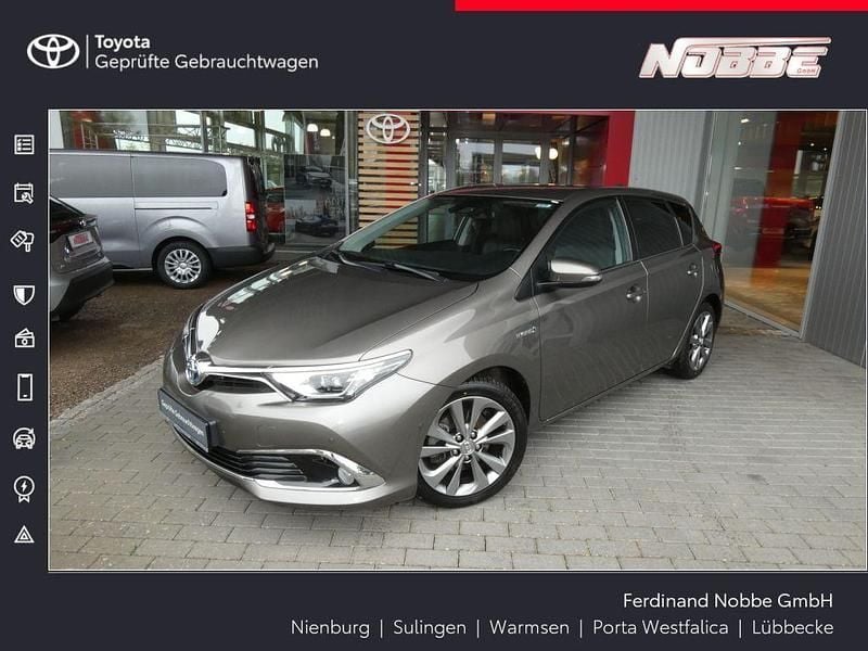 Platinumbronze Gebraucht 2017 Toyota Auris Hybrid Executive Limousine | 14.600 € (Fairer Preis) - Bild 1/4