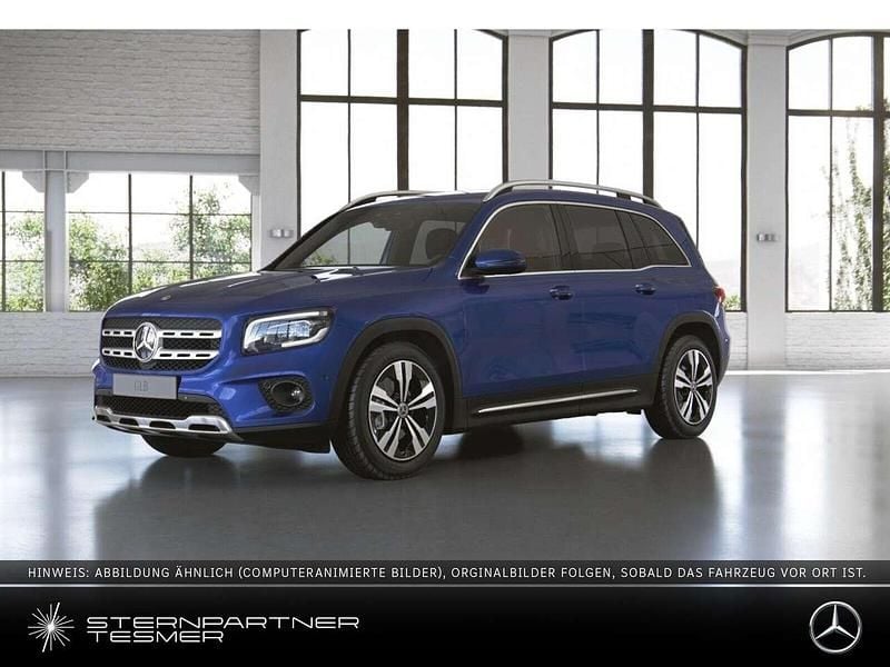 Blau Gebraucht 2021 Mercedes GLB200 Progressive SUV | 31.870 € (Fairer Preis) - Bild 1/3