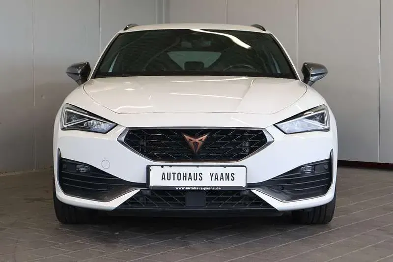 Usata Cupra Leon VZ 245 CV (180 kW) 2021 Bianco Station wagon