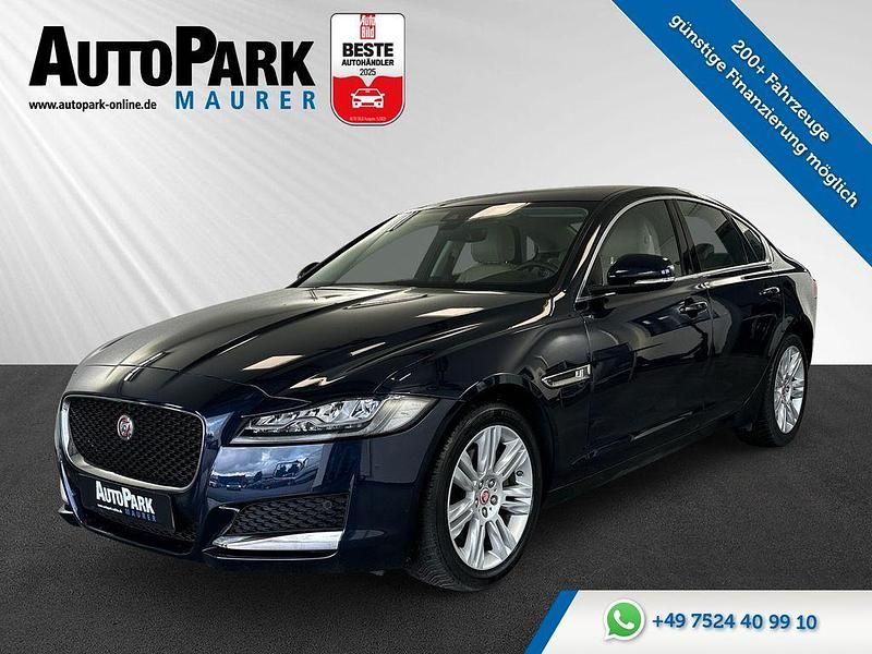Blau Gebraucht 2021 Jaguar XF Prestige Limousine | 20.998 € - Bild 1/4