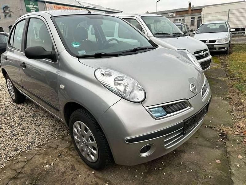 Silber Gebraucht 2008 Nissan Micra Kleinwagen | 3.695 € (Teuer) - Bild 1/4