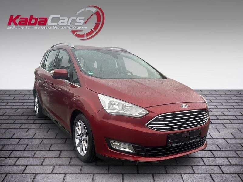 Gebraucht Ford Grand C-Max Titanium 182 PS (133 kW) 2016 Rot Van / Kleinbus