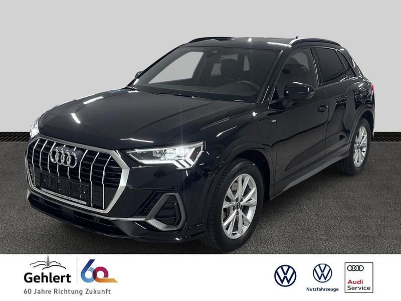 Schwarz Gebraucht 2022 Audi Q3 S-Line SUV | 29.900 € (Superpreis) - Bild 1/4