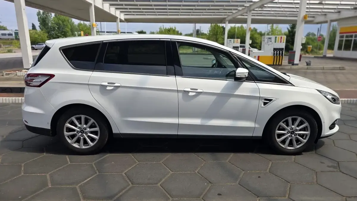 Gebraucht Ford S-MAX S 190 PS (139 kW) 2016 Weiß Van / Kleinbus