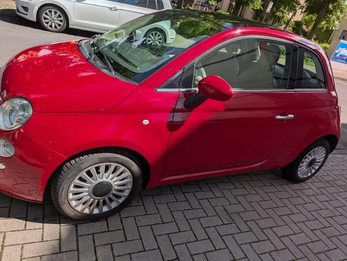 Gebraucht Fiat 500 68 PS (50 kW) 2013 Rot Kleinwagen
