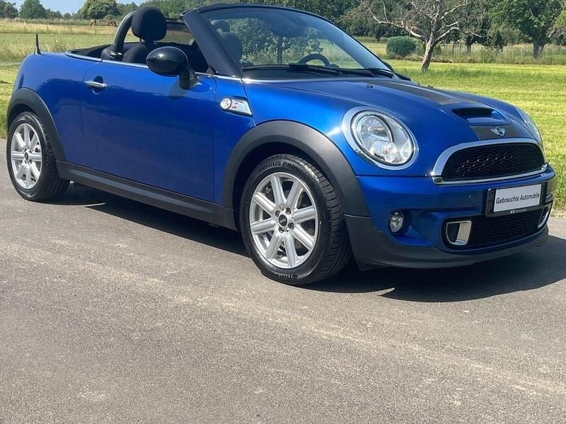 Blau Gebraucht 2013 Mini Cooper SD Cabriolet Cabrio | 8.990 € (Guter Preis) - Bild 1/4