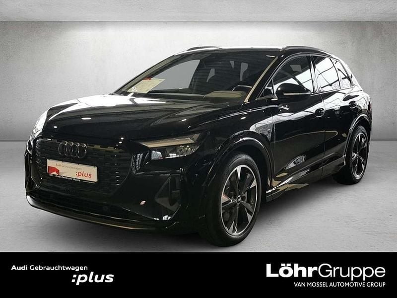 Gebraucht Audi e-tron S-Line 219 kW (299 PS) 2022 Mythosschwarz metallic SUV
