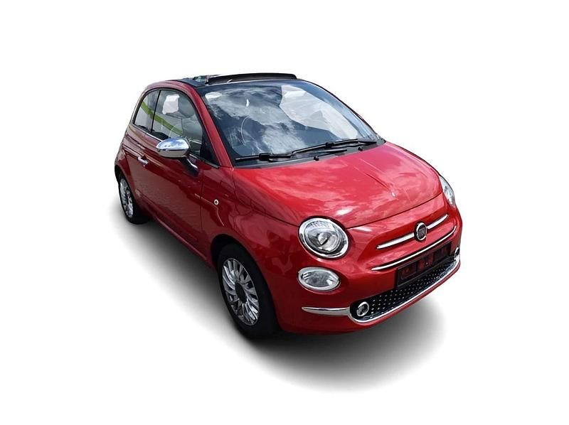 Rot Gebraucht 2019 Fiat 500C Lounge Cabrio | 17.075 € - Bild 1/4