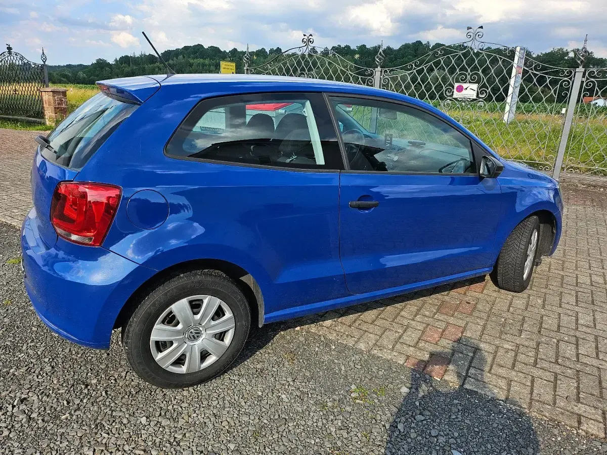 Gebraucht VW Polo Trendline 60 PS (44 kW) 2010 Blau Kleinwagen