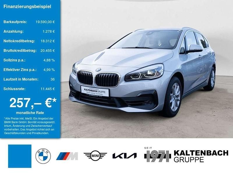 Gebraucht BMW 220 Active Tourer Advantage 192 PS (141 kW) 2019 Silber Van / Kleinbus