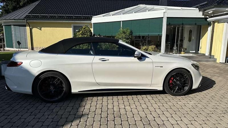 Gebraucht Mercedes S63 AMG AMG 612 PS (450 kW) 2020 Weiß Cabrio