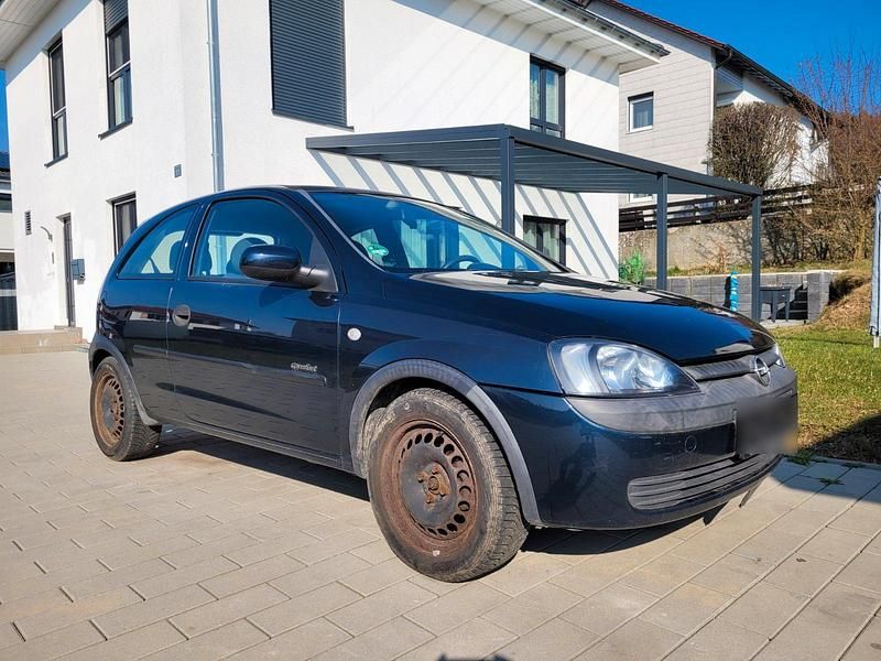 Gebraucht Opel Corsa 56 PS (41 kW) 2002 Blau Kleinwagen