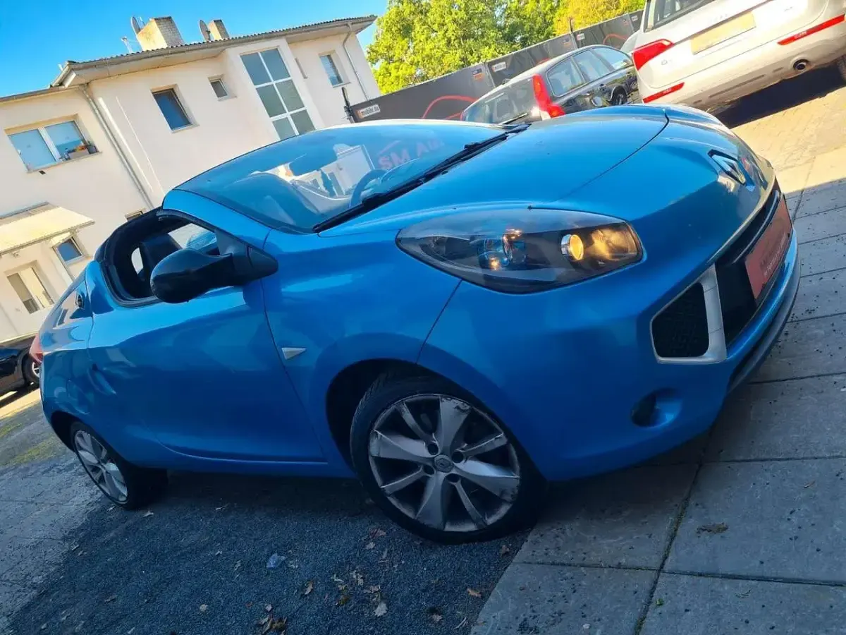 Brugt Renault Wind Dynamique 101 HK (74 kW) 2011 Blå Cabriolet