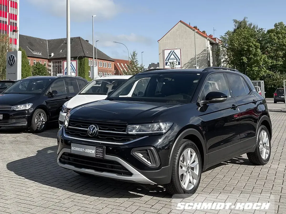 Gebraucht VW T-Cross Goal 116 PS (85 kW) 2025 Deep black perleffekt (schwarz) SUV