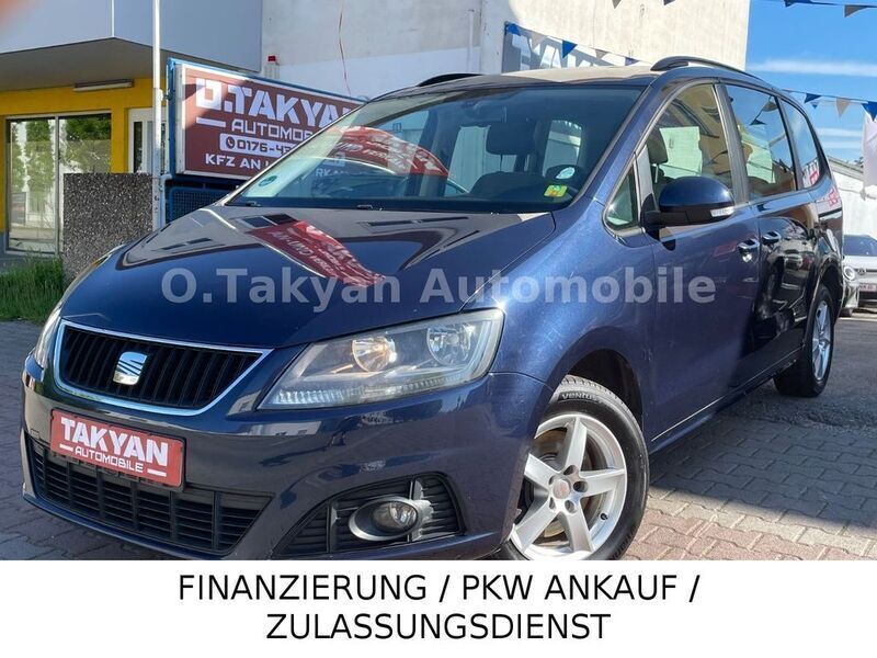 Gebraucht Seat Alhambra Style 150 PS (110 kW) 2012 Blau Van / Kleinbus