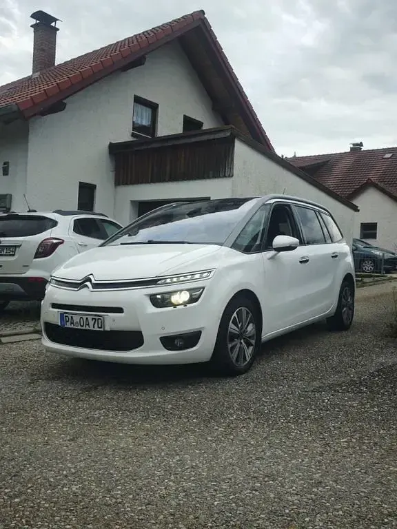 Gebraucht Citroën C4 Picasso Exclusive 150 PS (110 kW) 2015 Weiß Van / Kleinbus