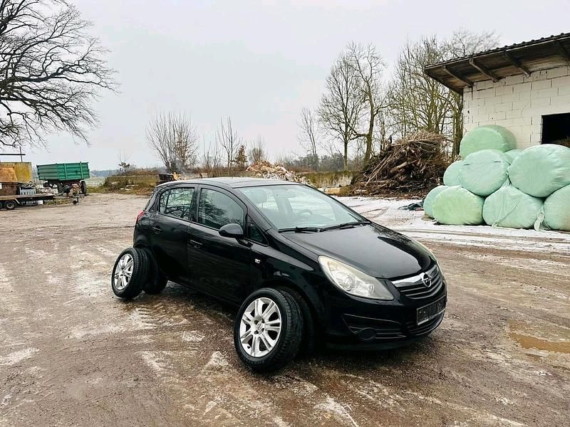 Gebraucht Opel Corsa 60 PS (44 kW) 2008 Schwarz Kleinwagen
