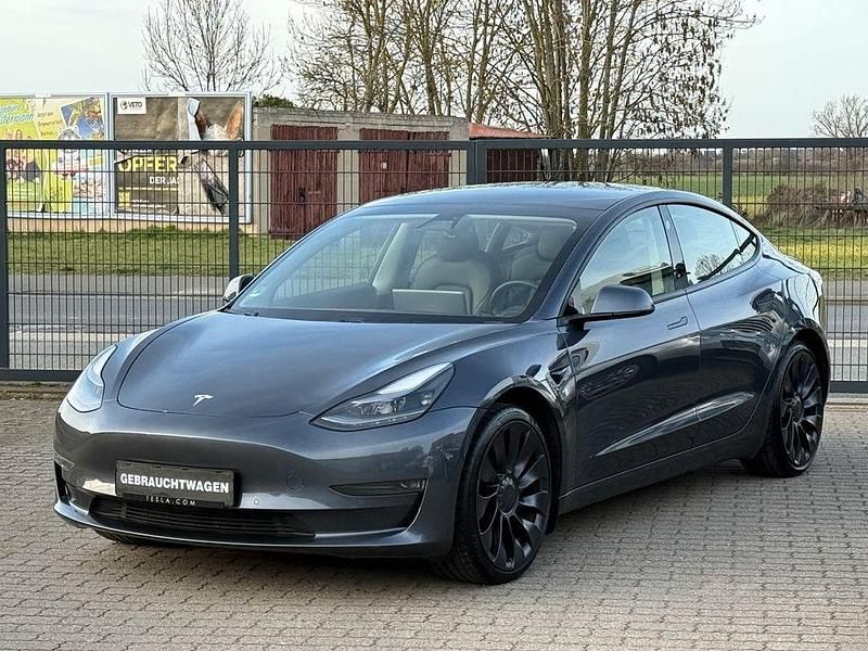Gebraucht Tesla Model 3 Performance 377 kW (513 PS) 2021 Grau Limousine