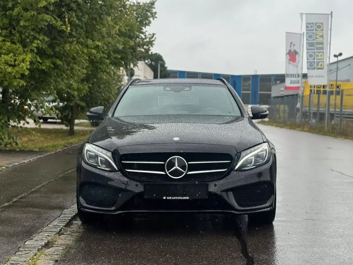Gebraucht Mercedes C250 AMG line 204 PS (150 kW) 2015 Schwarz Kombi