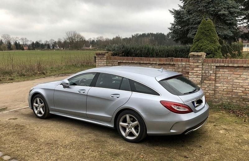 Gebraucht Mercedes CLS350 Shooting Brake 258 PS (189 kW) 2015 Silber Kombi