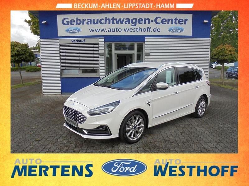 Weiß Gebraucht 2020 Ford S-MAX Vignale Van / Kleinbus | 29.990 € (Teuer) - Bild 1/4