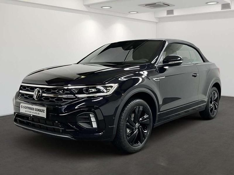 Deep black Neu 2025 VW T-Roc Cabriolet Style Cabrio | 44.380 € (Teuer) - Bild 1/4