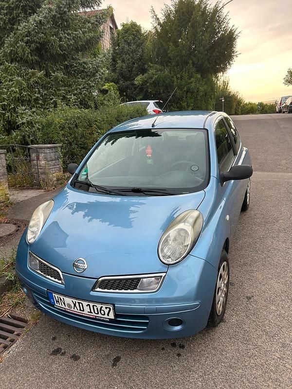Blau Gebraucht 2009 Nissan Micra Kleinwagen | 1.500 € - Bild 1/4