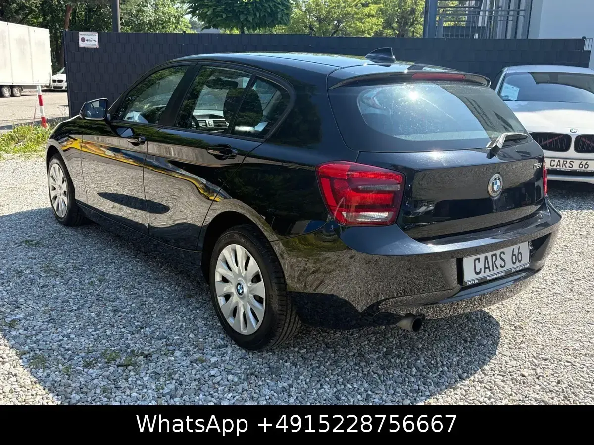 Gebraucht BMW 116 136 PS (100 kW) 2013 Schwarz Kleinwagen