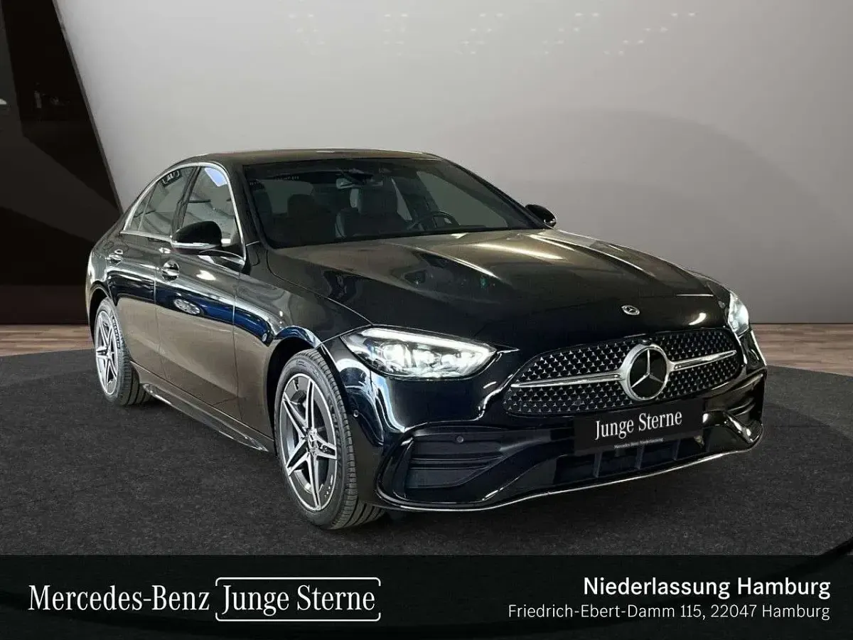Gebraucht Mercedes C300e AMG 204 PS (150 kW) 2023 Schwarz Limousine