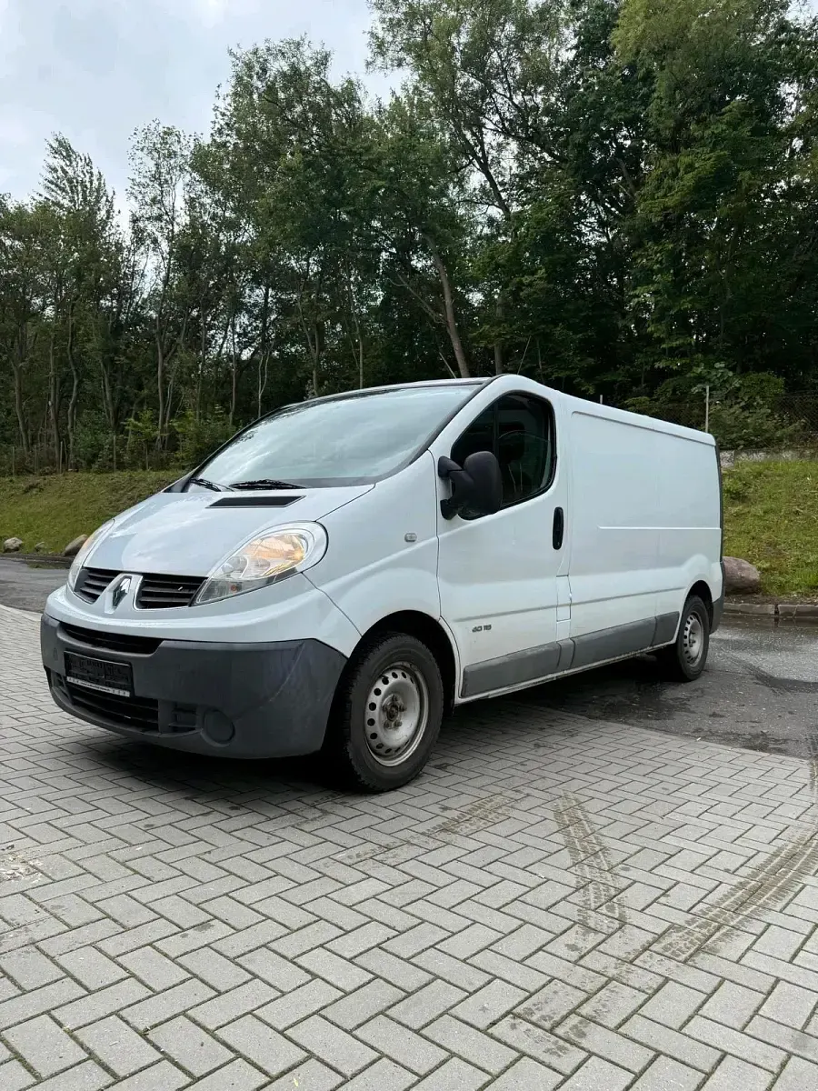 Gebraucht Renault Trafic 114 PS (83 kW) 2009 Weiß Van / Kleinbus