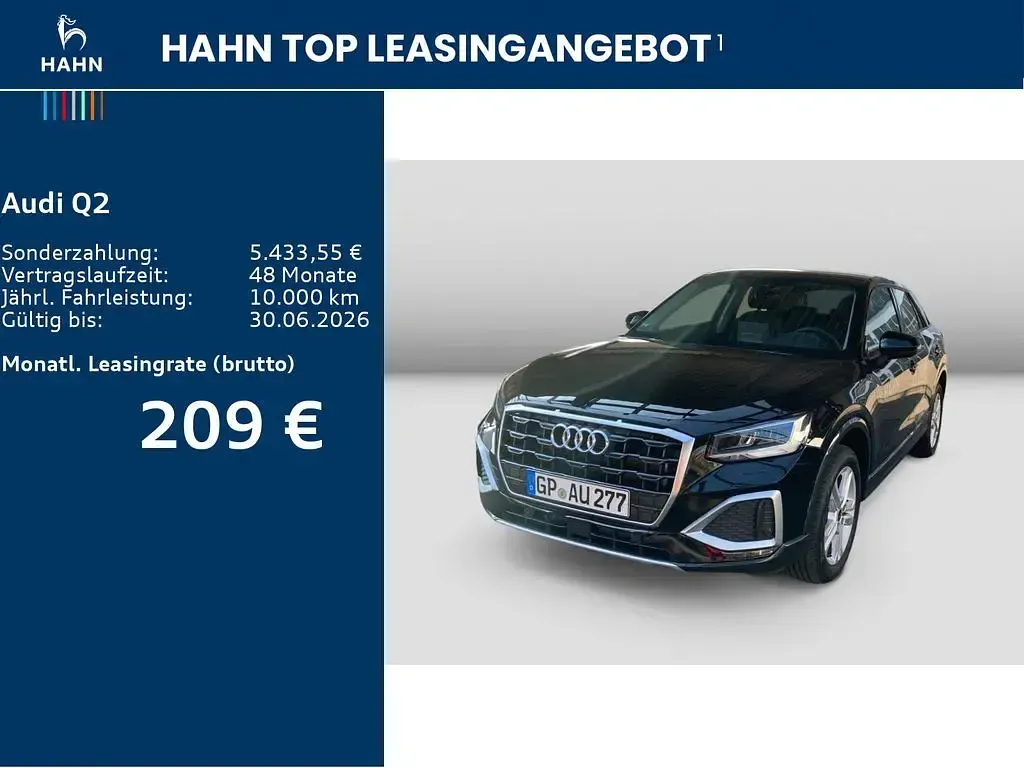 Gebraucht Audi Q2 Advanced Plus 116 PS (85 kW) 2026 Schwarz SUV