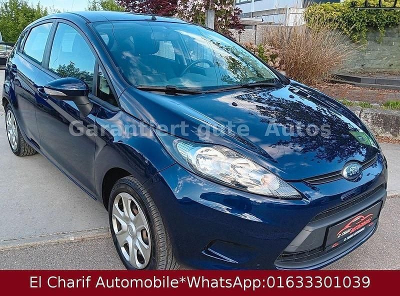 Blau Gebraucht 2010 Ford Fiesta Trend Kleinwagen | 4.999 € (Etwas zu teuer) - Bild 1/4