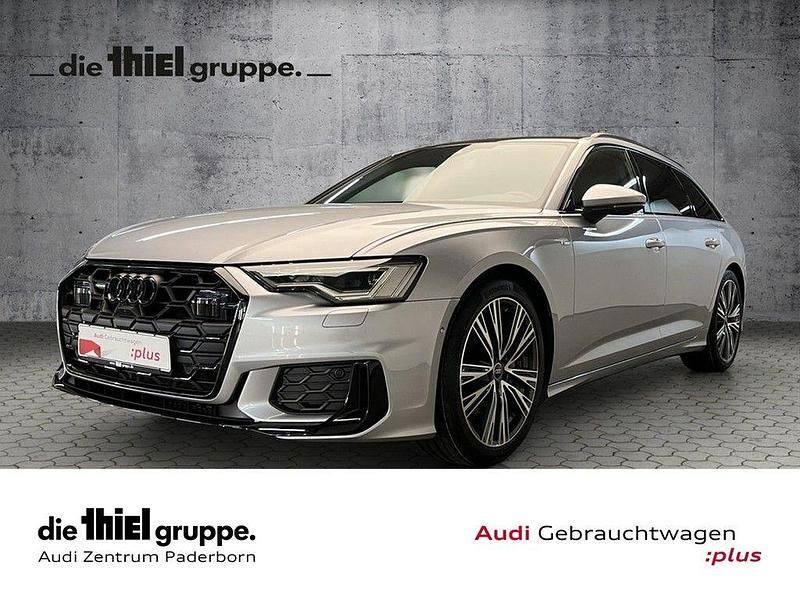 Silber Gebraucht 2024 Audi A6 S-Line Kombi | 57.390 € - Bild 1/4