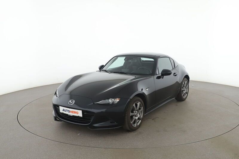 Schwarz Gebraucht 2018 Mazda MX5 Sports-Line Cabrio | 23.490 € (Fairer Preis) - Bild 1/4