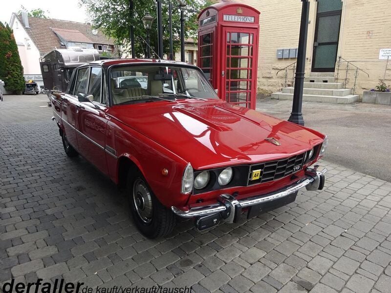 Rot Gebraucht 1974 Rover 2000 Limousine | 16.900 € - Bild 1/4