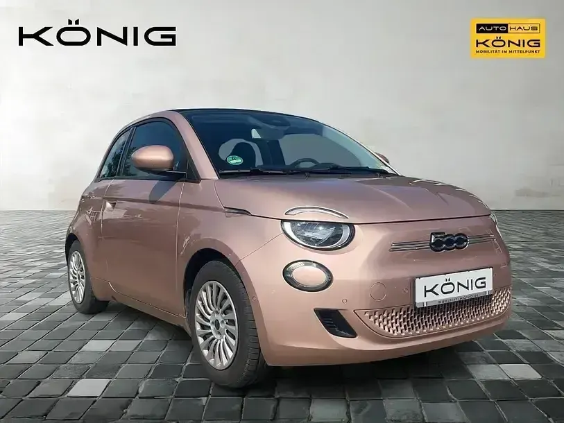 Gebraucht Fiat 500e 86 kW (118 PS) 2023 Rosegold Cabrio