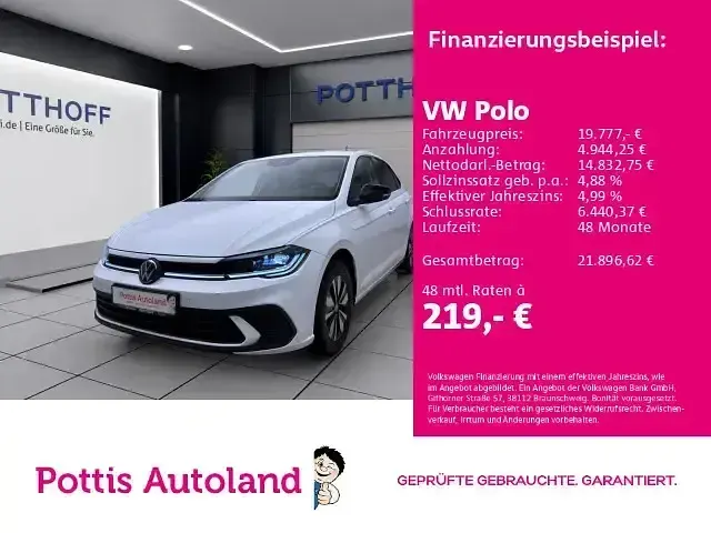 Gebraucht VW Polo Goal 95 PS (69 kW) 2025 Kleinwagen