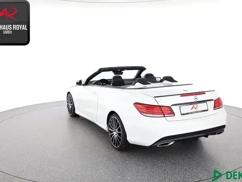 Gebraucht Mercedes E350 AMG 258 PS (189 kW) 2016 Polarweiss Cabrio
