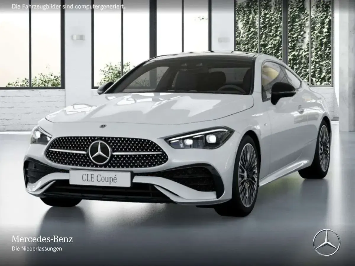 Gebraucht Mercedes CLE300 AMG 204 PS (150 kW) 2026 Weiß Coupé