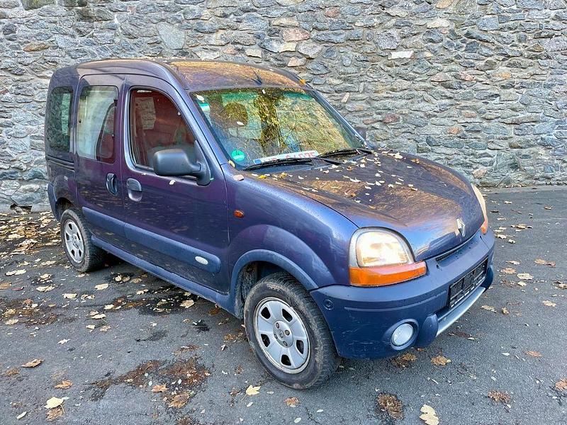 Gebraucht Renault Kangoo Privilege 95 PS (69 kW) 2001 Blau Van / Kleinbus