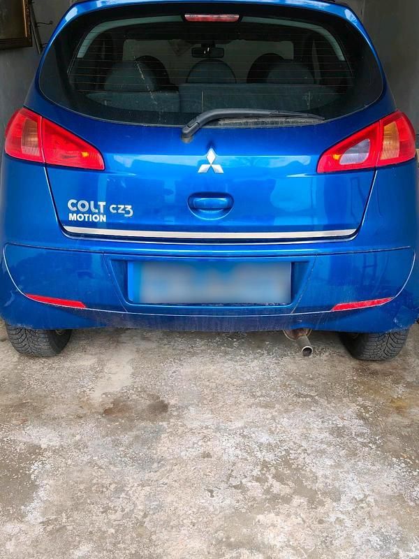 Gebraucht Mitsubishi Colt 75 PS (55 kW) 2007 Blau Kleinwagen