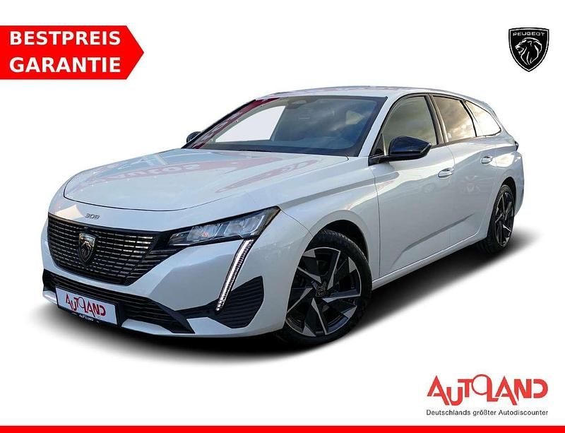 Weiß Gebraucht 2023 Peugeot 308 SW Allure Kombi | 23.950 € - Bild 1/4