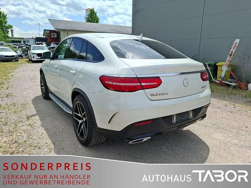 Gebraucht Mercedes GLE350 AMG line 258 PS (189 kW) 2016 Palladiumsilber  metalliclack Coupé