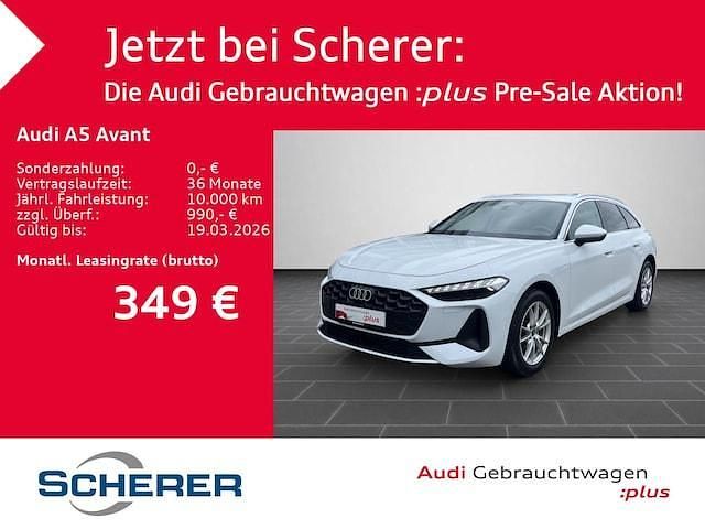 Gebraucht Audi A5 Ambiente 204 PS (150 kW) 2025 Gletscherweiß metallic Kombi