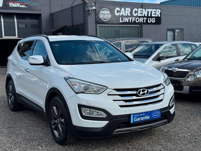 Gebraucht Hyundai Santa Fe Premium 197 PS (144 kW) 2014 Weiß SUV
