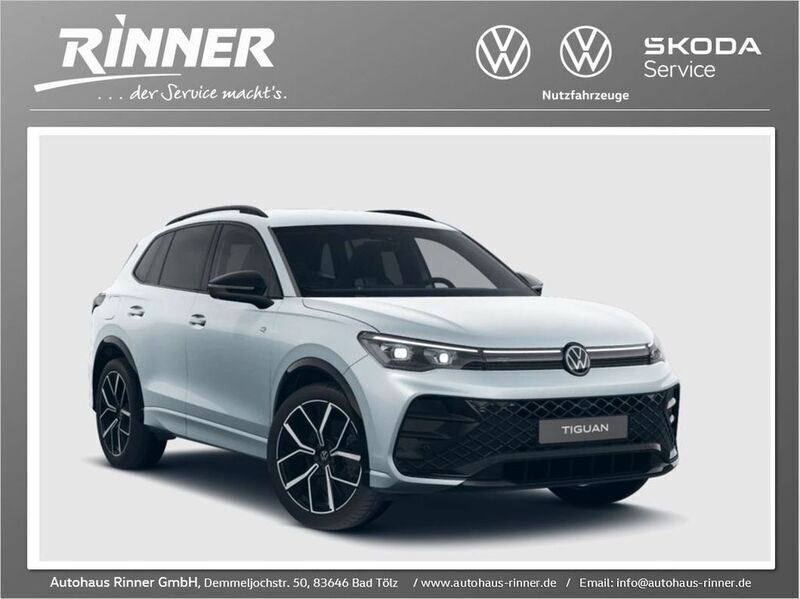 Silber Neu 2025 VW Tiguan R-line SUV | 61.390 € - Bild 1/4